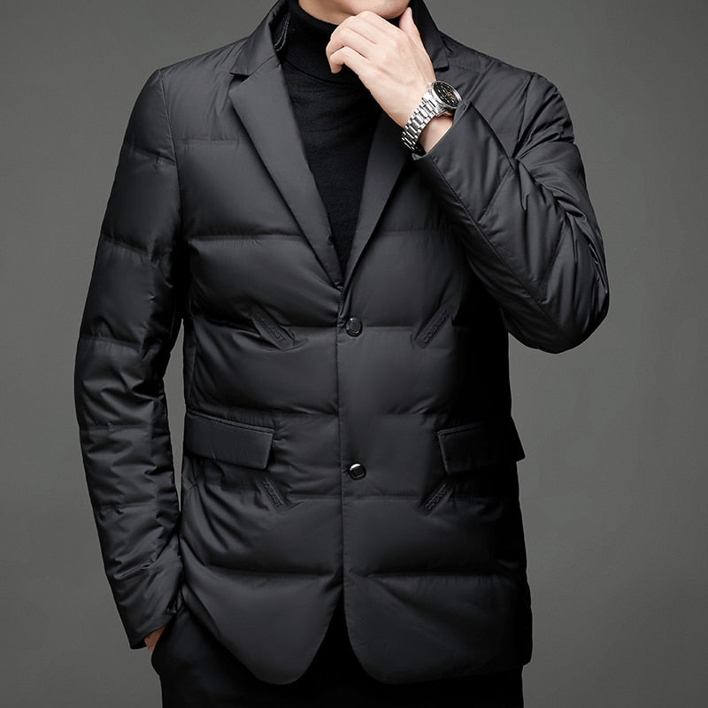 Luca - Giacca Elegante Imbottita in Piuma