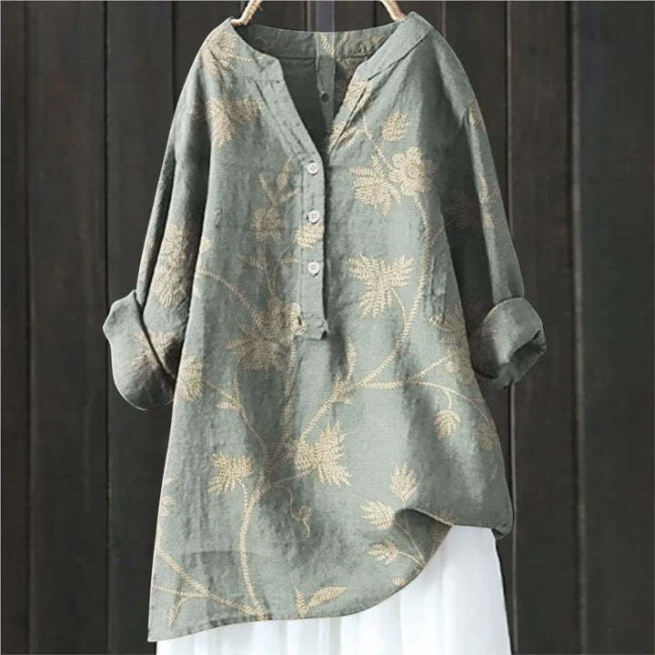 Daria - Blusa Floreale Elegante