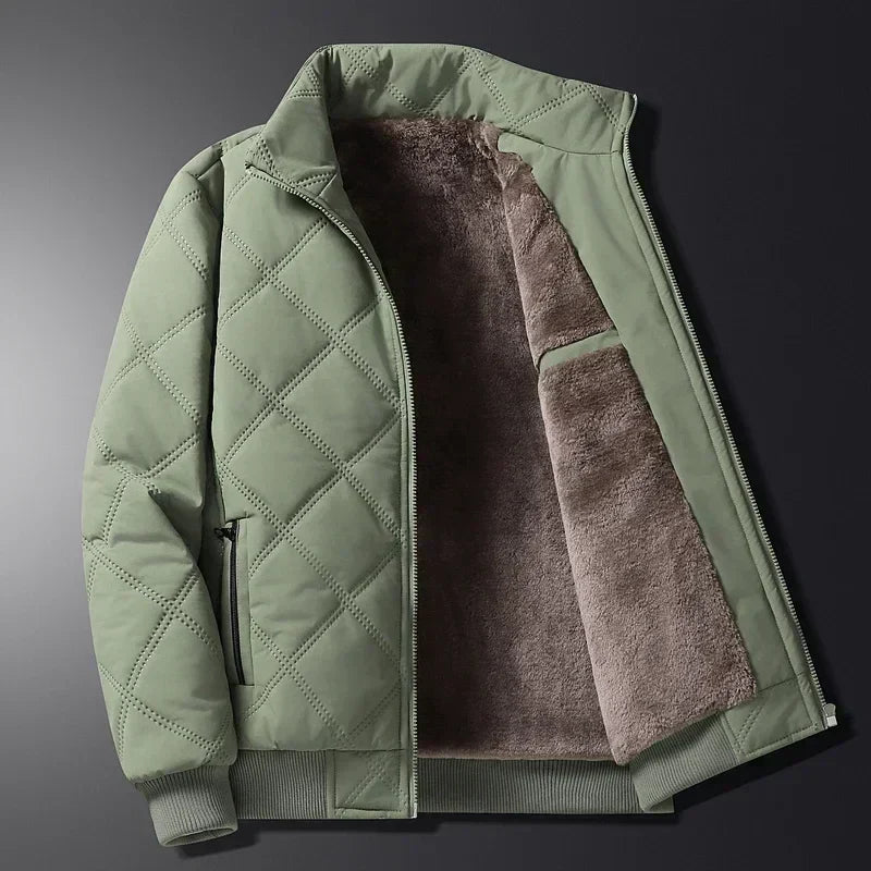 Enzo - Elegante Cappotto In Lana Invernale