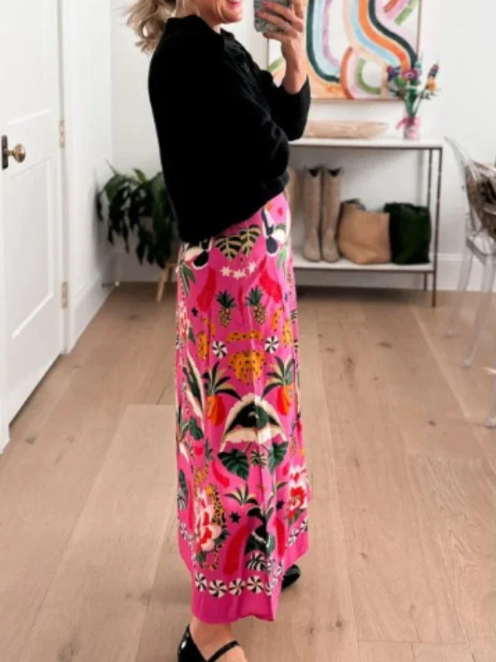 Laura - Abito Elegante con Fiori