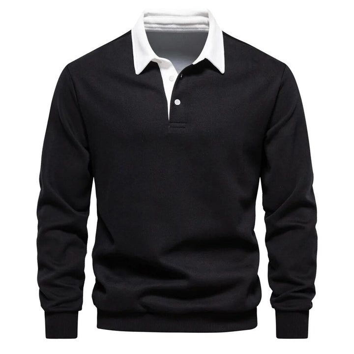 Lino - Maglione Premium in Cotone con Colletto