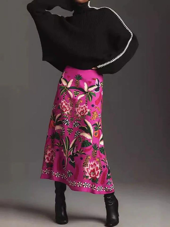 Laura - Abito Elegante con Fiori