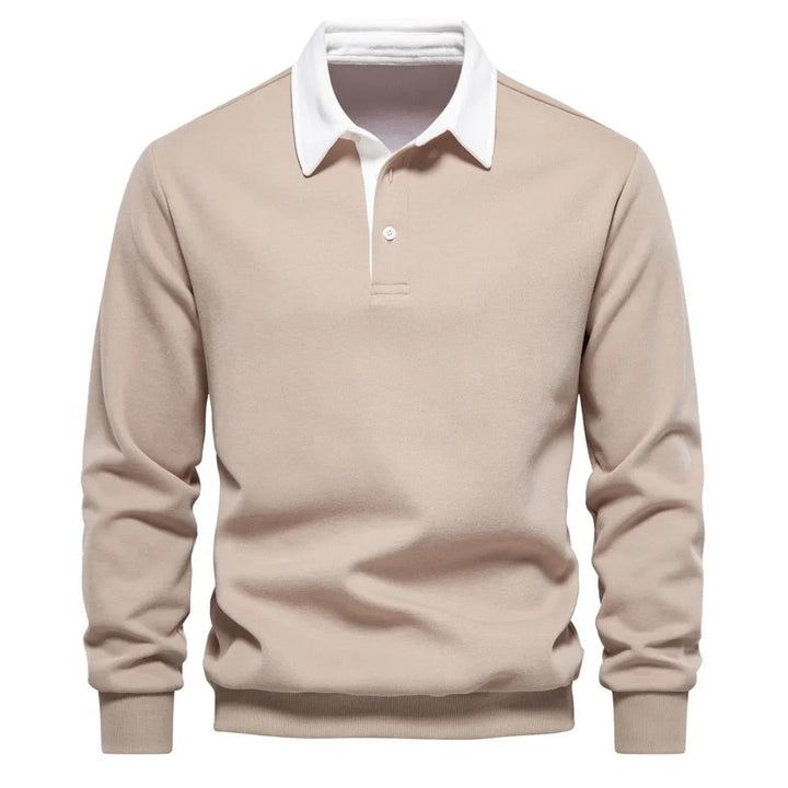 Lino - Maglione Premium in Cotone con Colletto