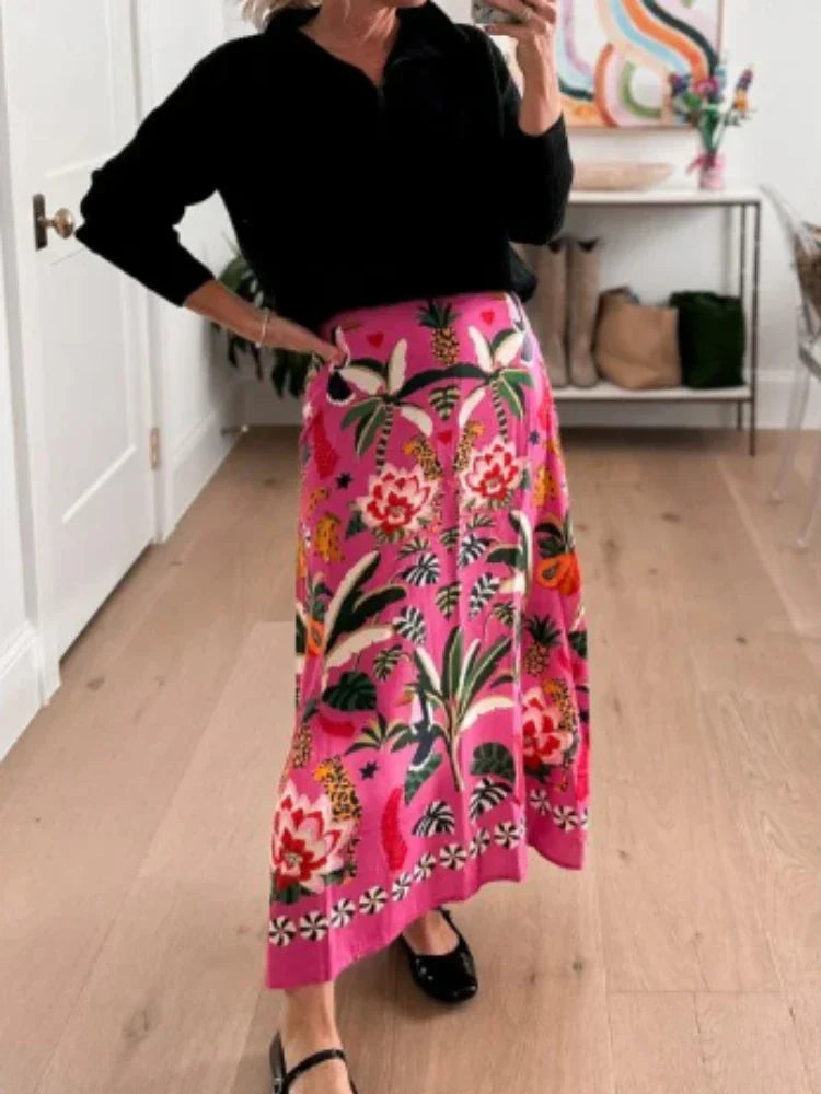 Laura - Abito Elegante con Fiori
