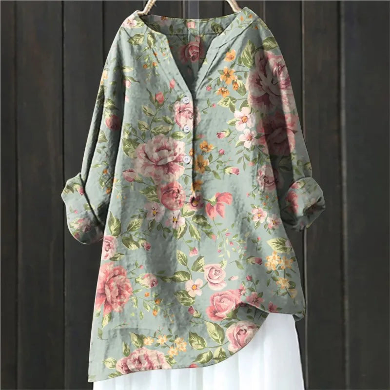 Daria - Blusa Floreale Elegante