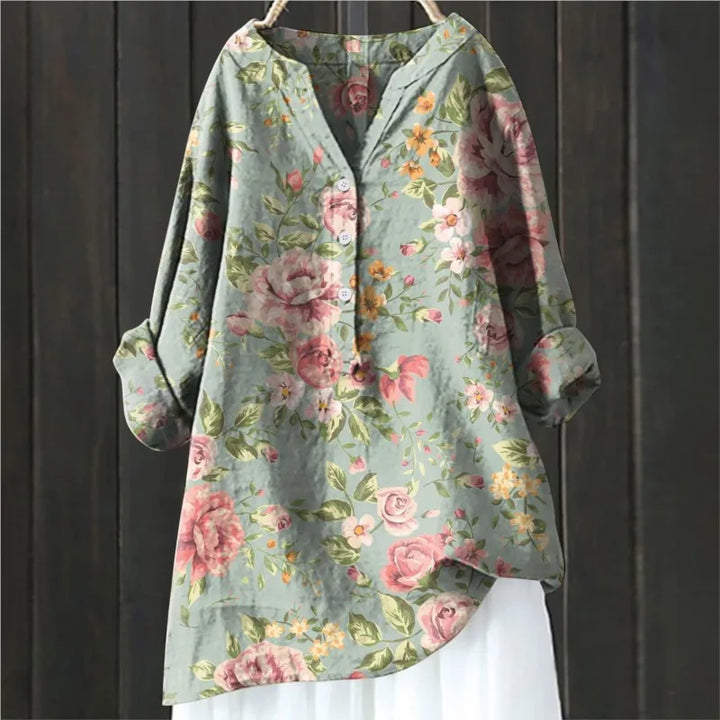 Daria - Blusa Floreale Elegante