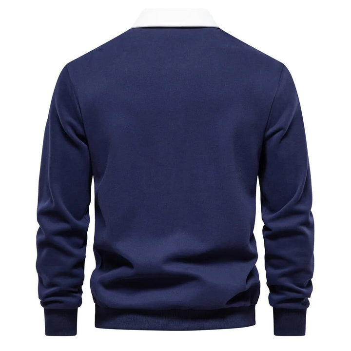 Lino - Maglione Premium in Cotone con Colletto