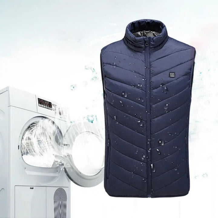 Franco - Gilet Slim Riscaldato con Fodera in Pile