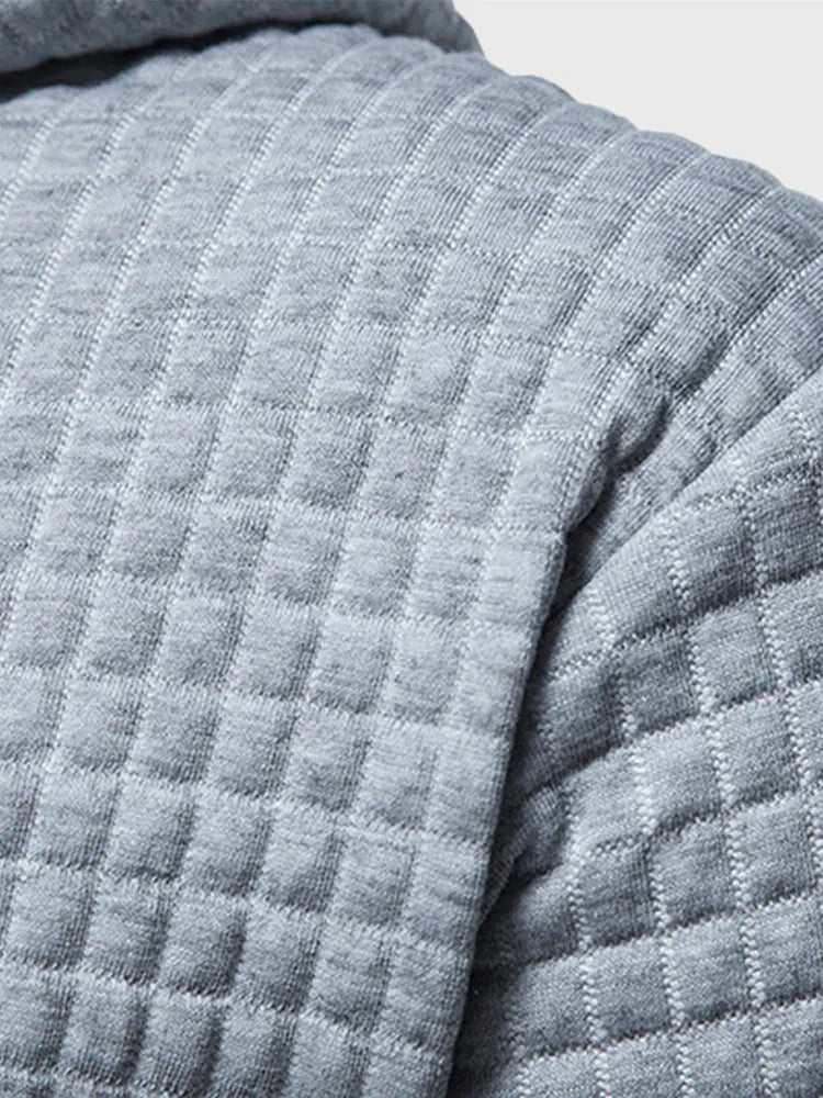 Piero - Felpa Pullover Jacquard in Misto Lana