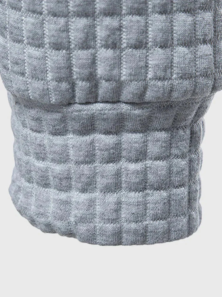 Piero - Felpa Pullover Jacquard in Misto Lana