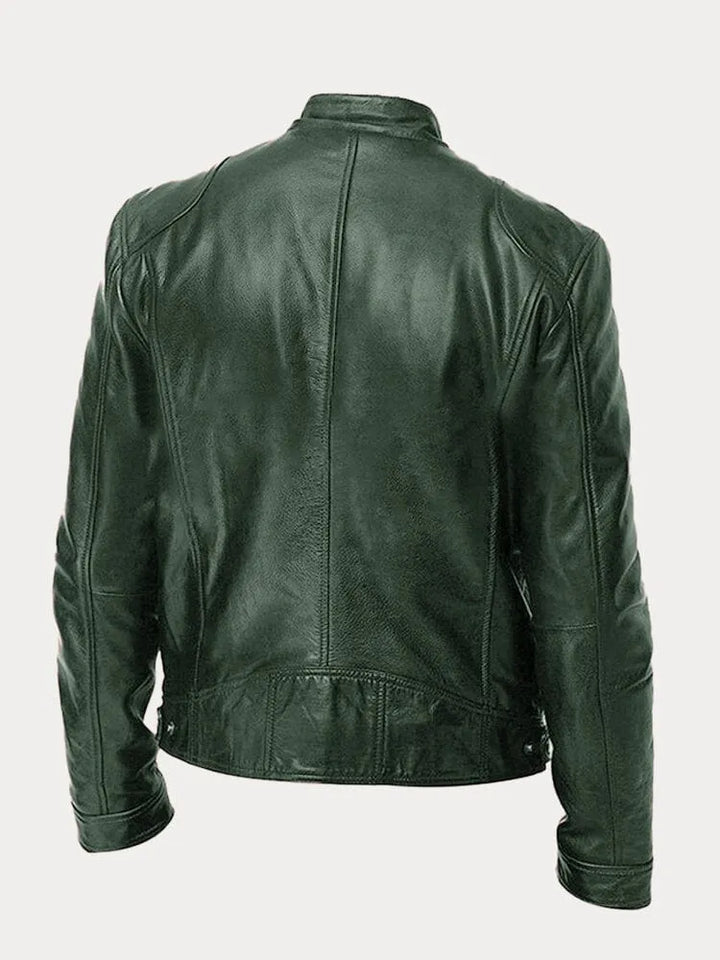 Rino - Giacca in Pelle Casual