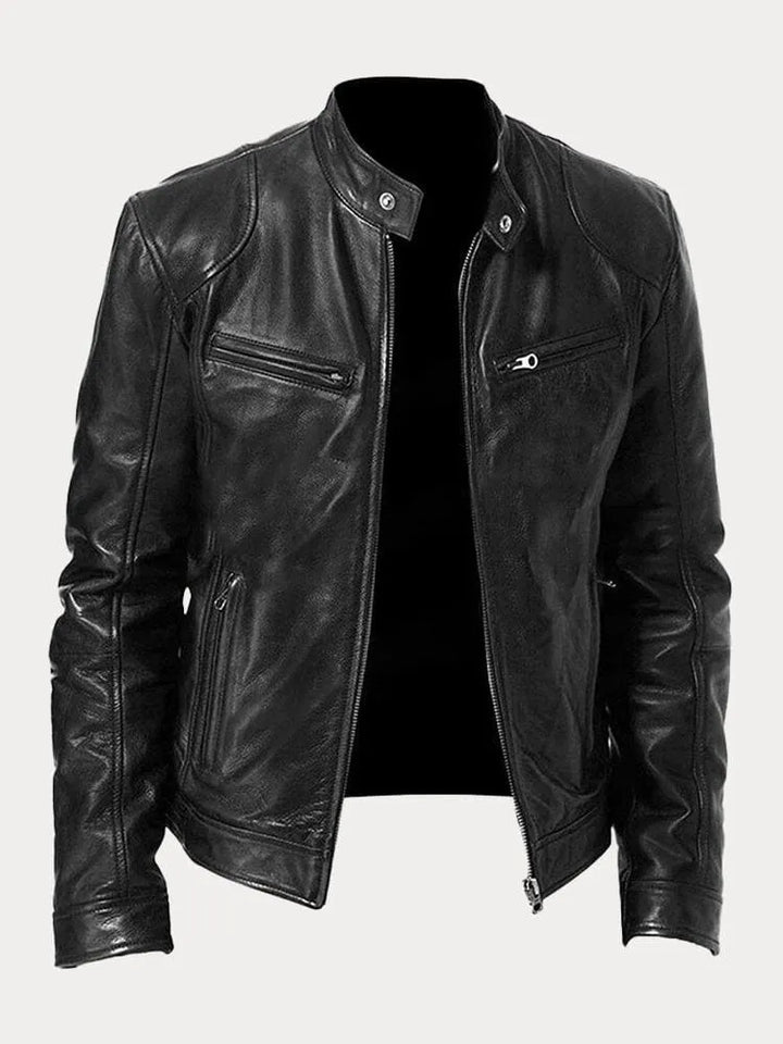 Rino - Giacca in Pelle Casual