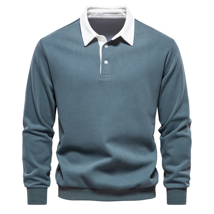 Lino - Maglione Premium in Cotone con Colletto