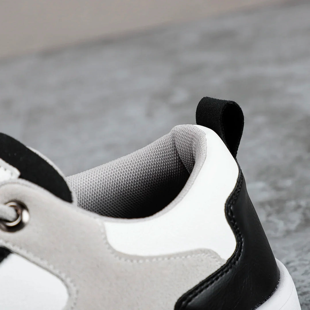 Fabio - Sneakers sportive in pelle e mesh