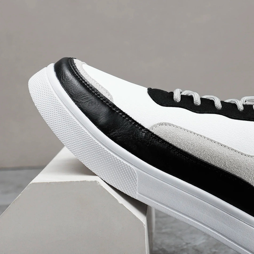 Fabio - Sneakers sportive in pelle e mesh
