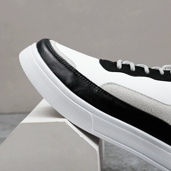 Fabio - Sneakers sportive in pelle e mesh