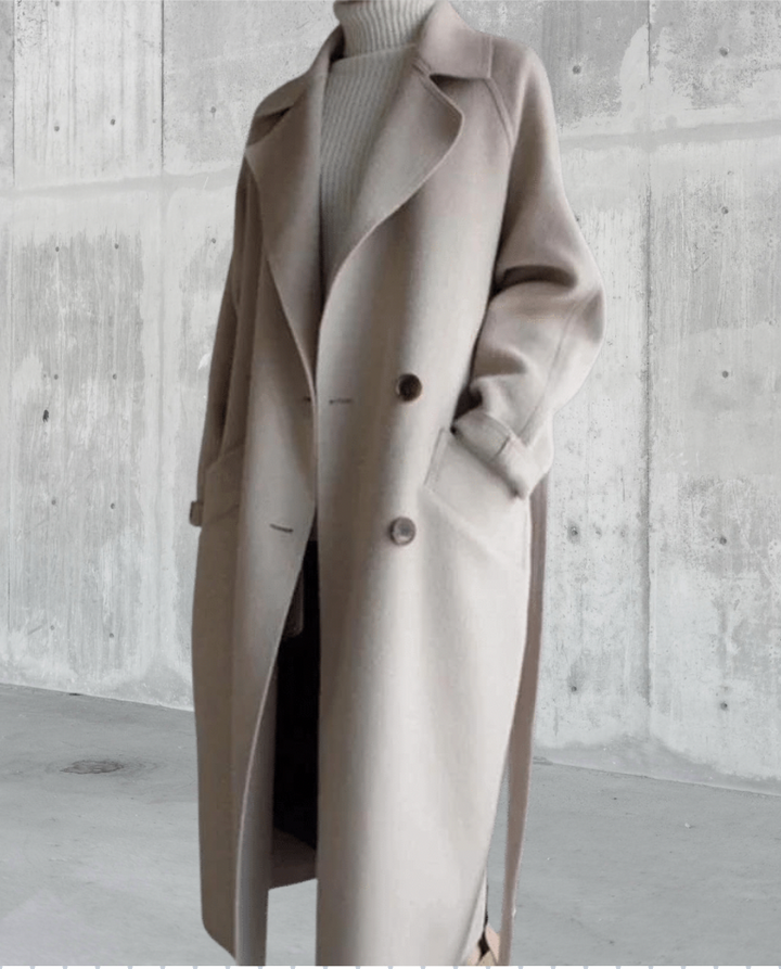 Sara - Cappotto in Lana Lungo