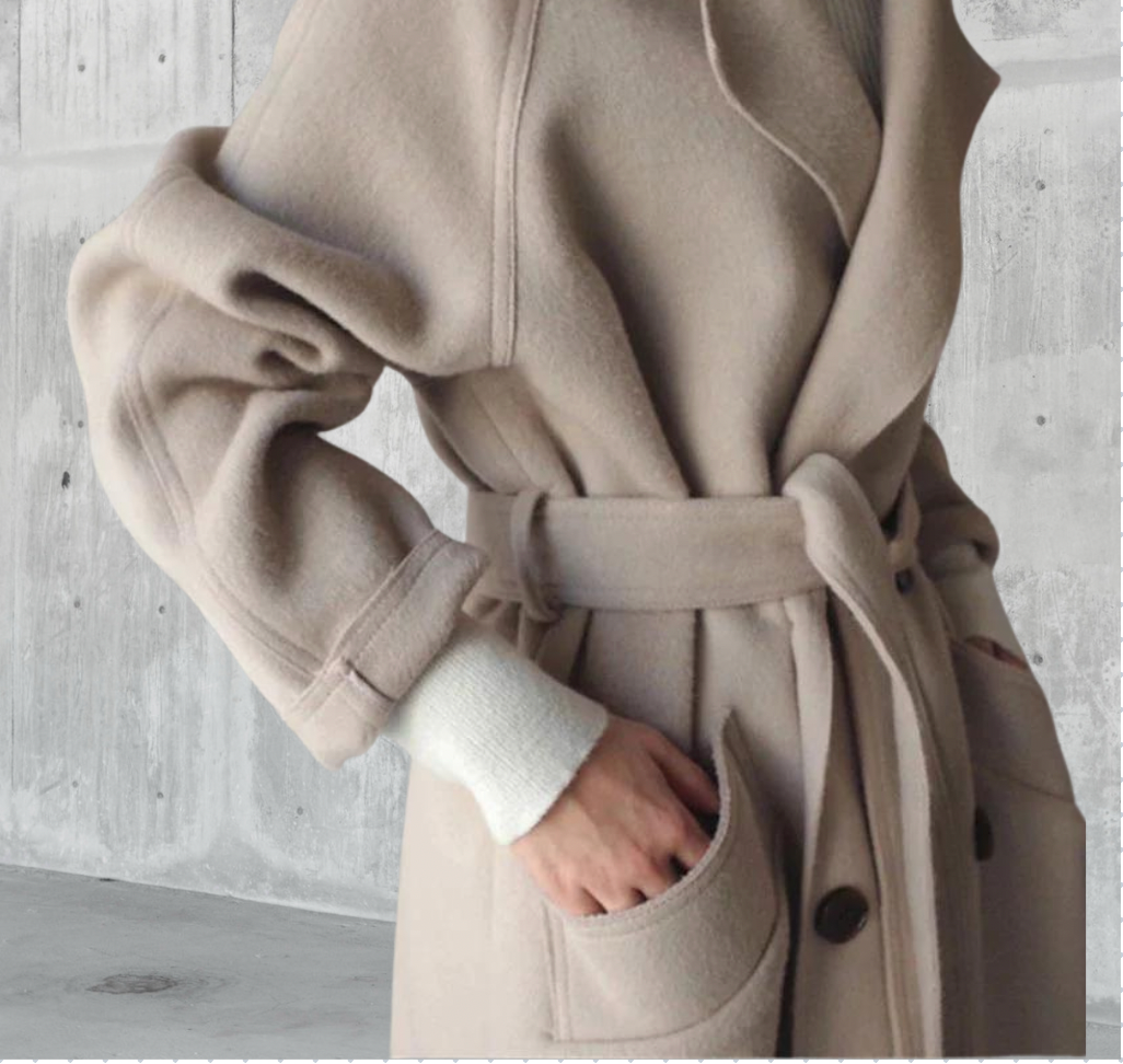 Sara - Cappotto in Lana Lungo