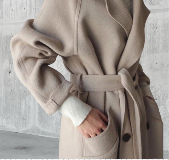 Sara - Cappotto in Lana Lungo