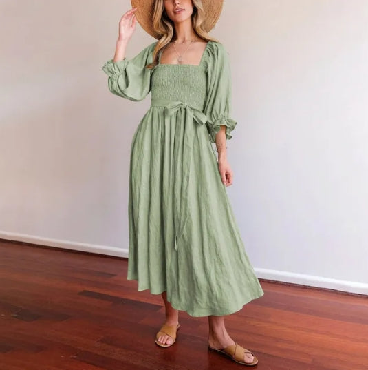 Nina - Vestito francese con maniche a volant