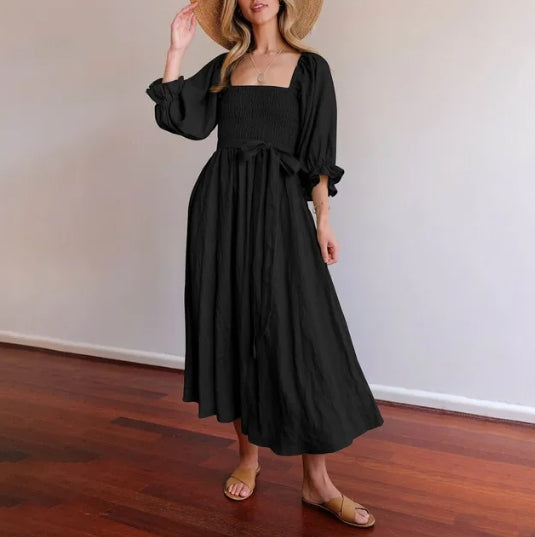 Nina - Vestito francese con maniche a volant