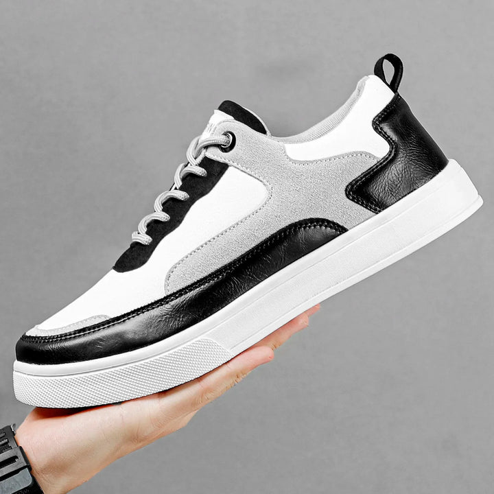 Fabio - Sneakers sportive in pelle e mesh