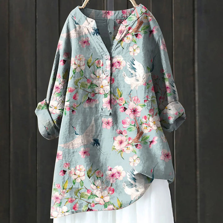 Daria - Blusa Floreale Elegante