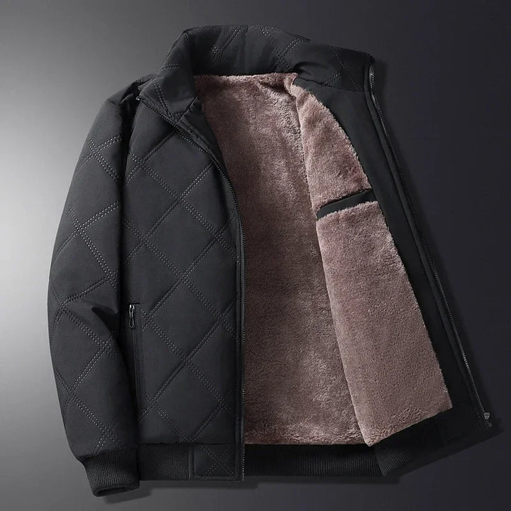 Enzo - Elegante Cappotto In Lana Invernale