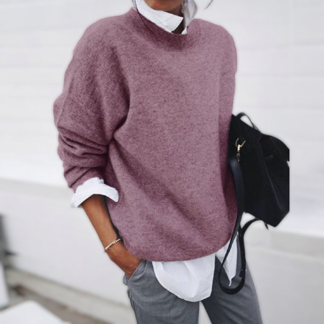 Rosa - Maglione in cashmere morbido e accogliente