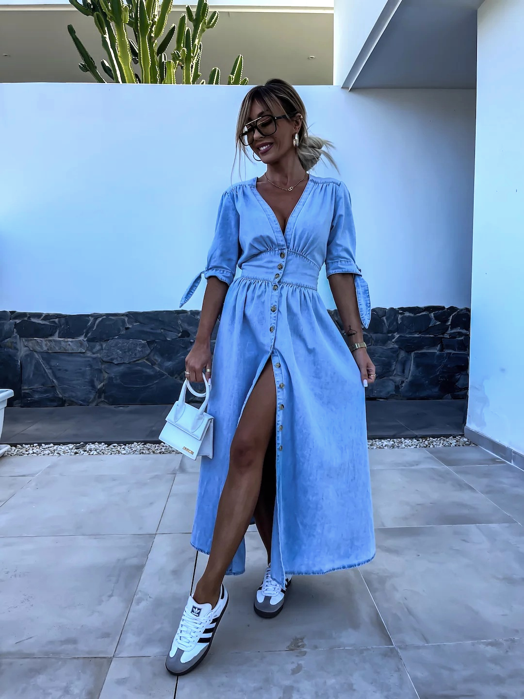 Claudia - Maxibito in denim