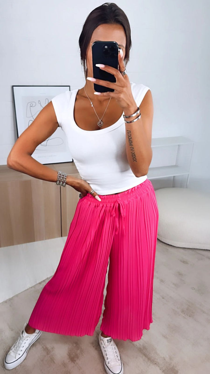 Tessa - Eleganti Pantaloni Plissettati