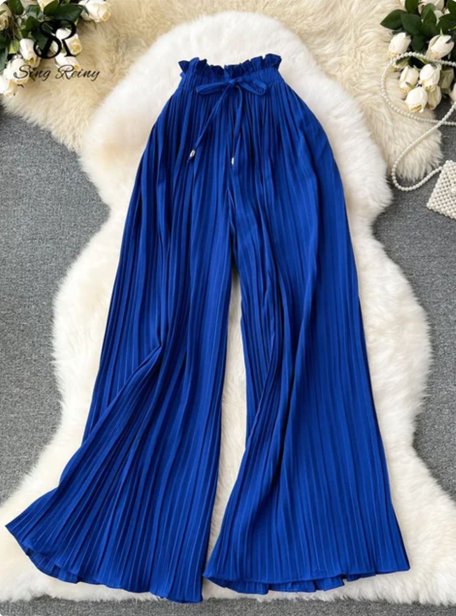Tessa - Eleganti Pantaloni Plissettati