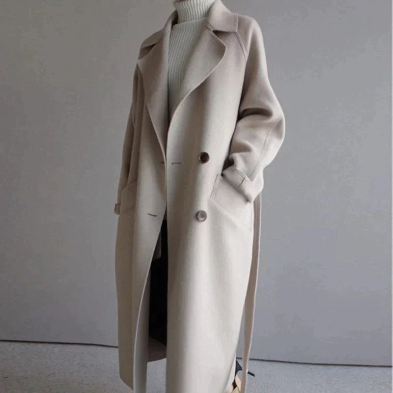 Sara - Cappotto in Lana Lungo
