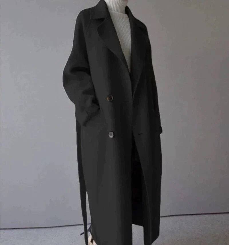 Sara - Cappotto in Lana Lungo