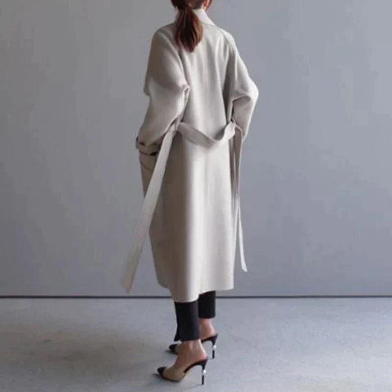 Sara - Cappotto in Lana Lungo