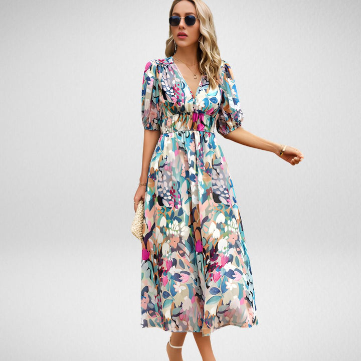 Livia - Abito Elegante con Scollatura a V