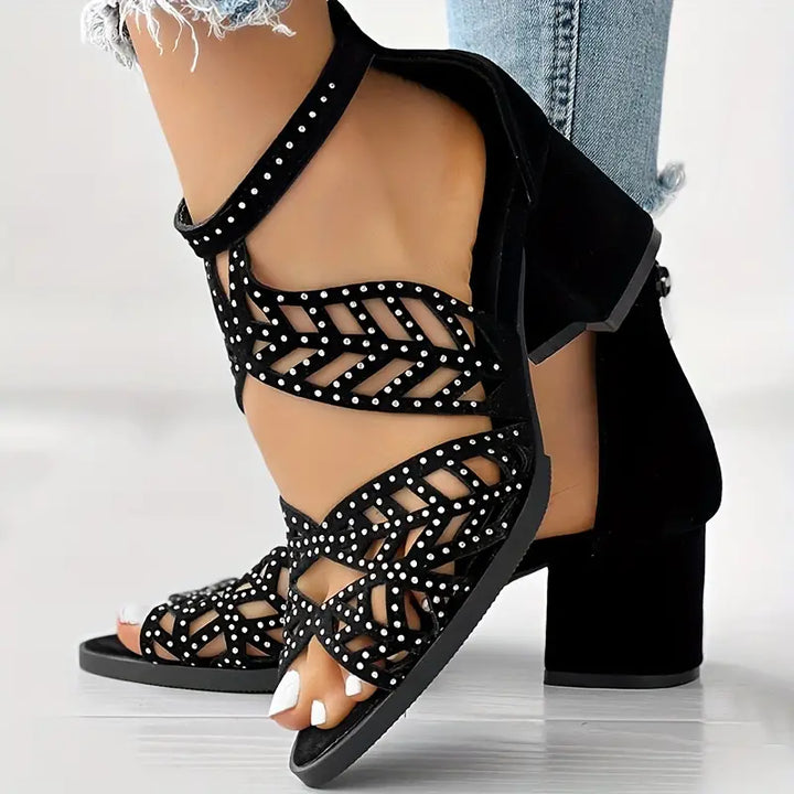 Rosa - Tacchi Boho Eleganti per Donna