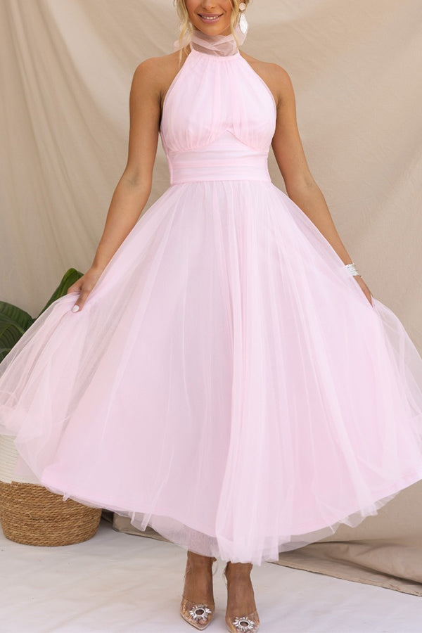 Elisa - Abito Elegante con Gonna Lunga