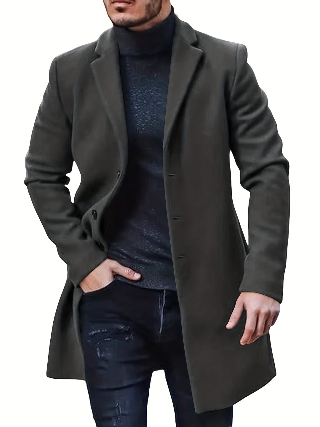 Paolo - Trench in Misto Cashmere