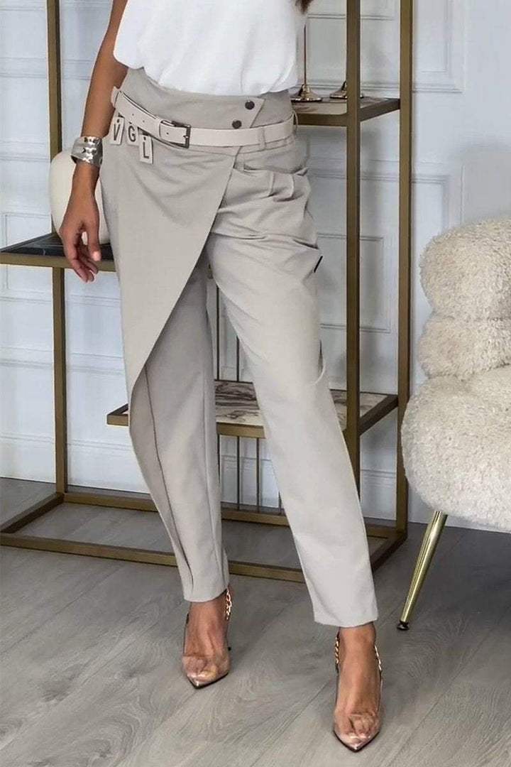 Mia - Pantaloni in Cotone con Vestibilità Unica per Donna