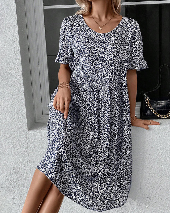 Livia - Abito Midi Elegante Floreale