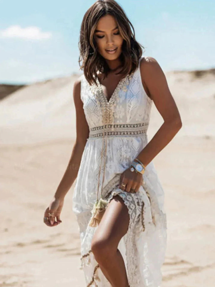 Rosa - Elegante Abito Boho