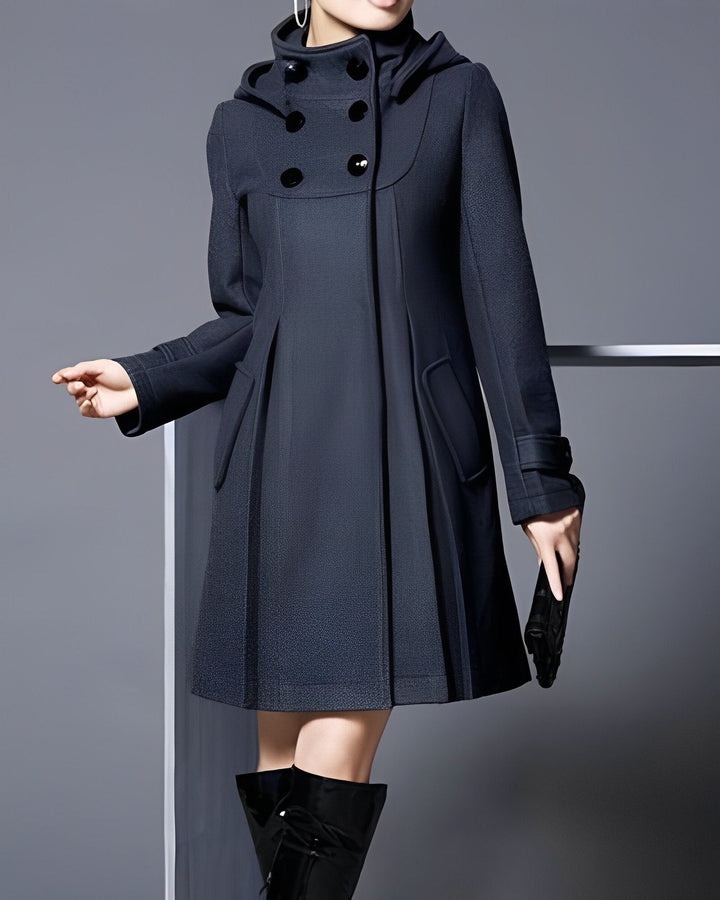 Carla - Elegante Cappotto di Seta