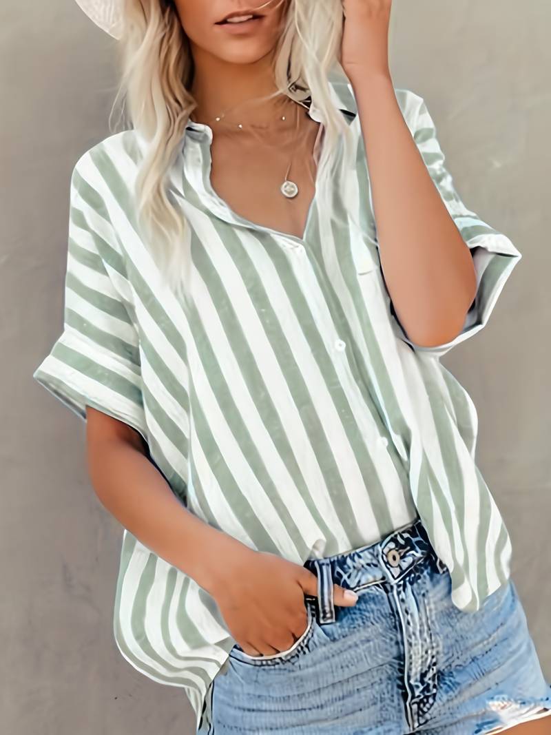 Nina - Camicia elegante a righe