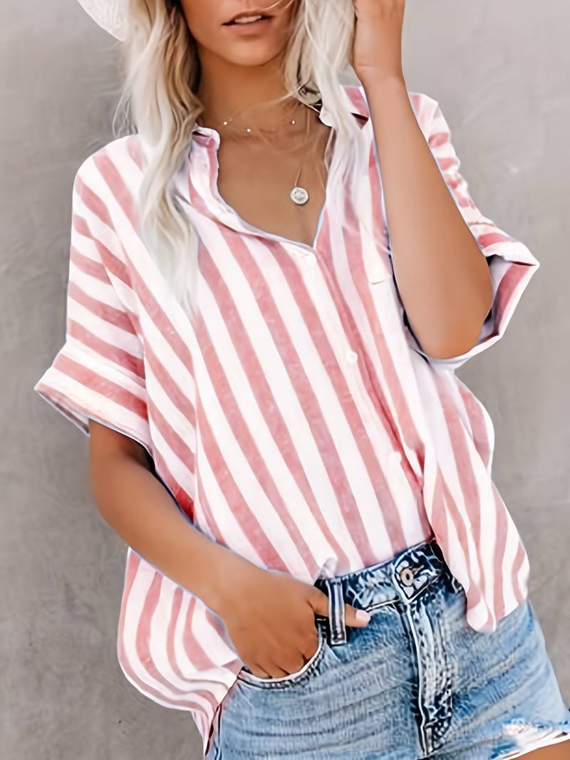 Nina - Camicia elegante a righe