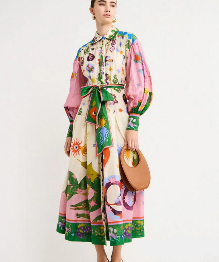 Elisa - Abito Maxi Elegante