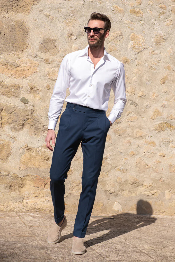 Dario - Pantaloni in Cotone Premium