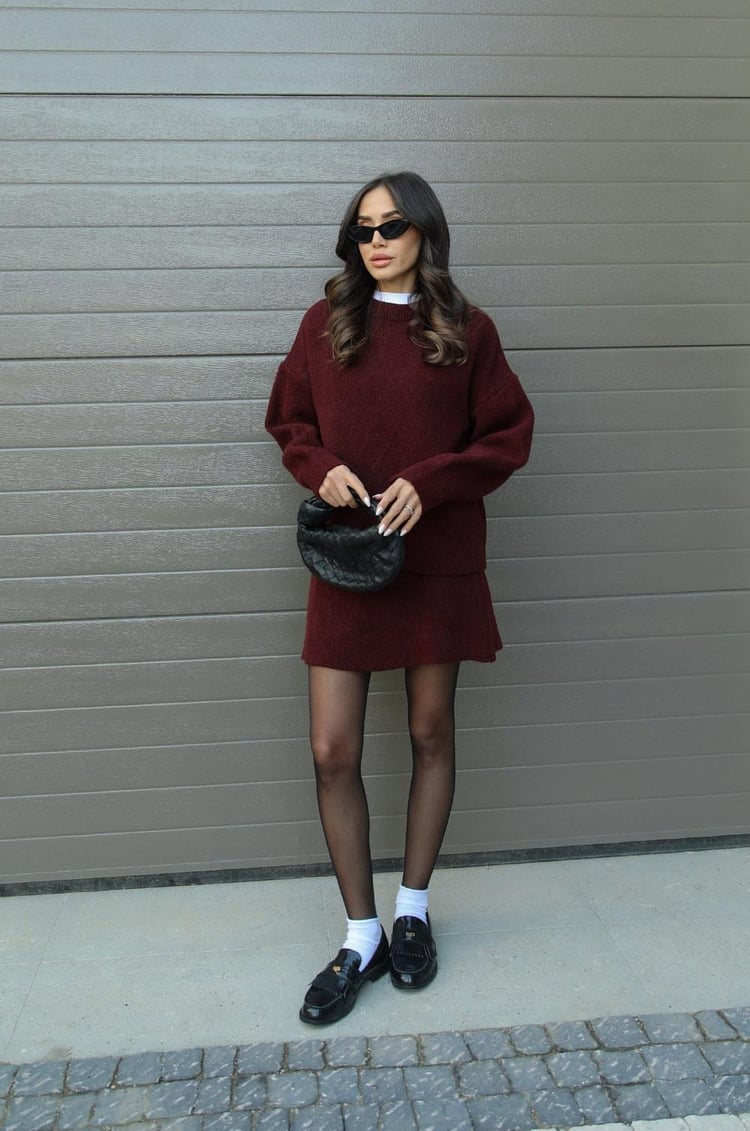 Tina - Set Morbido Autunno in Lana