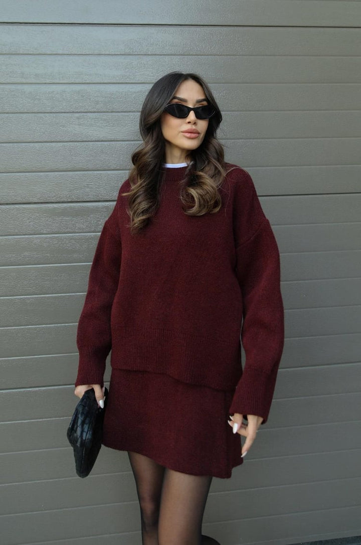 Tina - Set Morbido Autunno in Lana