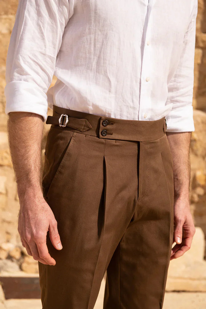 Dario - Pantaloni in Cotone Premium